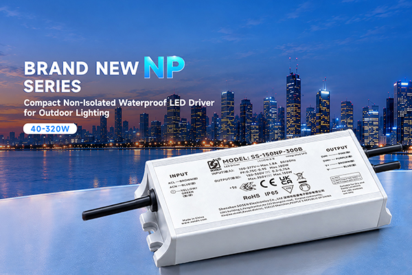 NP&mdash;&mdash;Compact Non-Isolated Waterproof LED Driver  for Outdoor Lighting