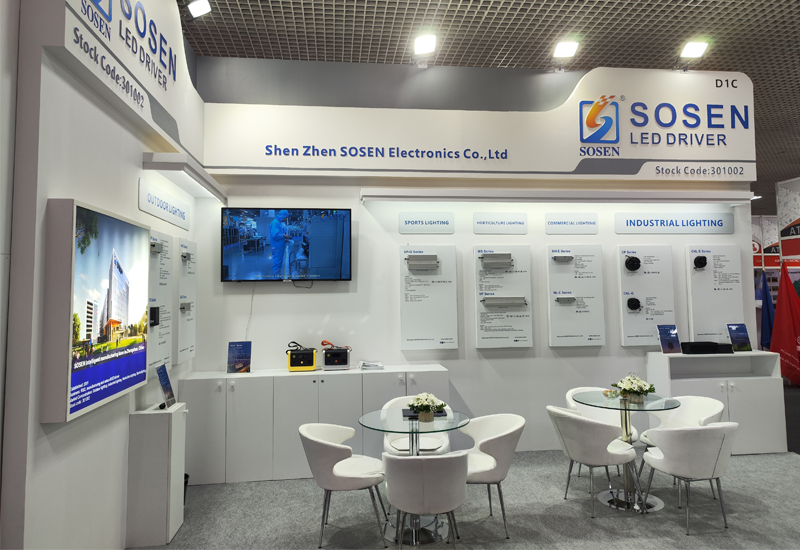 Sosen Showcases New Products and Technologies at the 6th Turkey International Lighting Fair